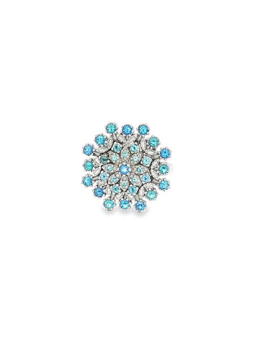 Flake celeste&acquamarina ring GOCCIAZZURRA JEWELS | ANFLAKERODIOBLU